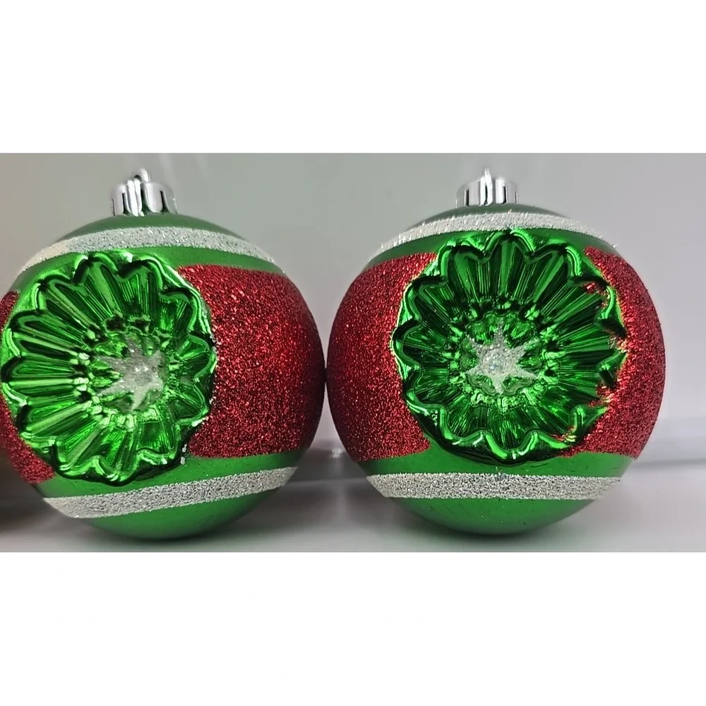 Vintage Mouth Blown Blown Glass Germany 5 Christmas Ornaments